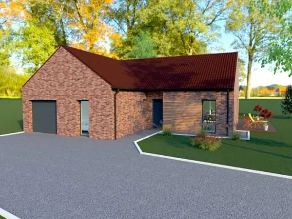 Maison neuve 5 pièces 89 m²