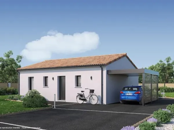 Maison neuve 3 pièces 66 m²