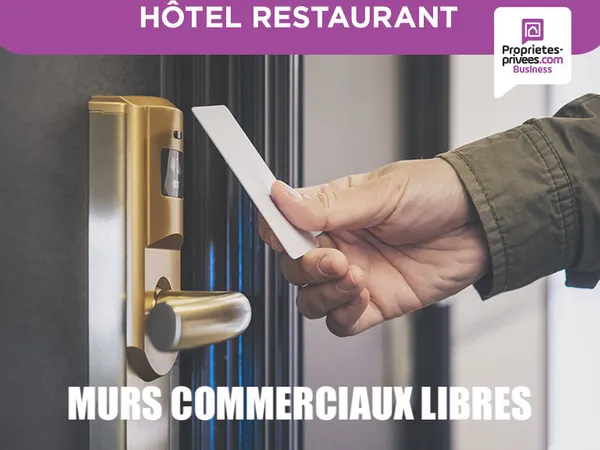 Ile de Ré - MURS COMMERCIAUX LIBRES 800 m², HOTEL RESTAURANT