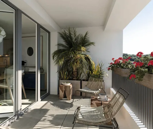Appartement 2 pièces 45 m²