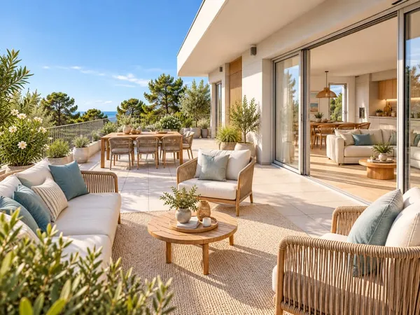 43 m² de terrasses pour vivre Pornic autrement