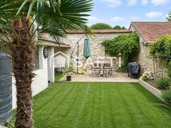 maison 140m2, 7 pièces, 4 chambres jardin de 140m2