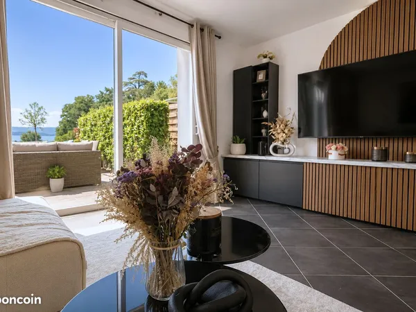 Duplex 70 m² avec jardin, vue Lac Léman, garage & parking - Allinges