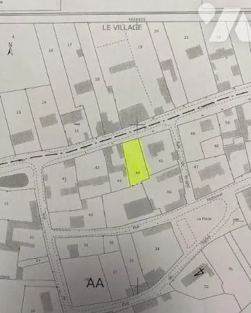 Terrain 470 m²