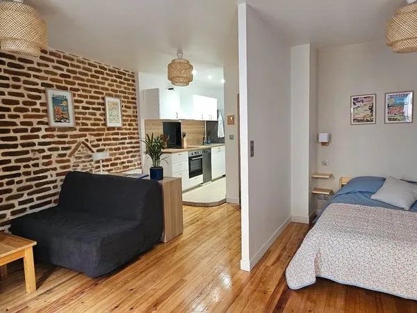 🏠LOCATION MEUBLÉ - 33m² - CAHORS CENTRE - 1 personne