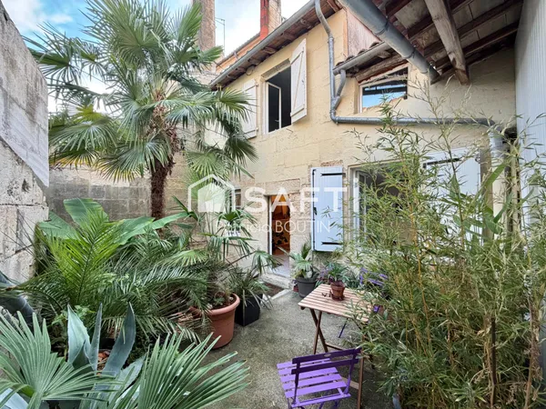 IMMEUBLE DE 5 LOGEMENTS + UNE COUR DANS LE CENTRE VILLE DE NIORT