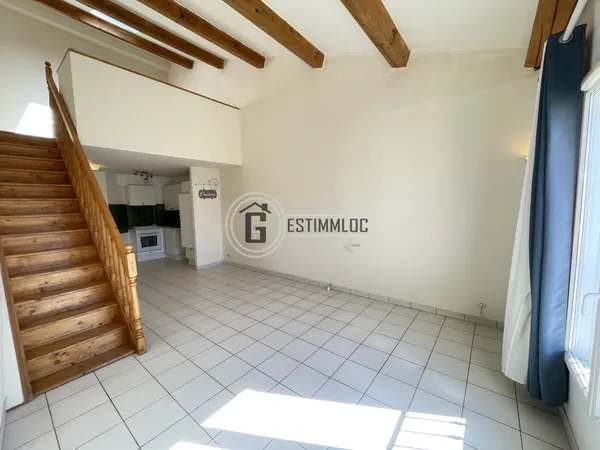 Duplex T2 avec mezzanine dans résidence