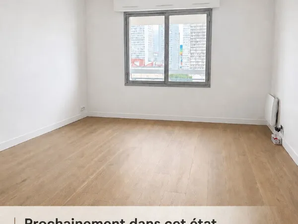 Studio lumineux avec une vue dégagée sans vis à vis