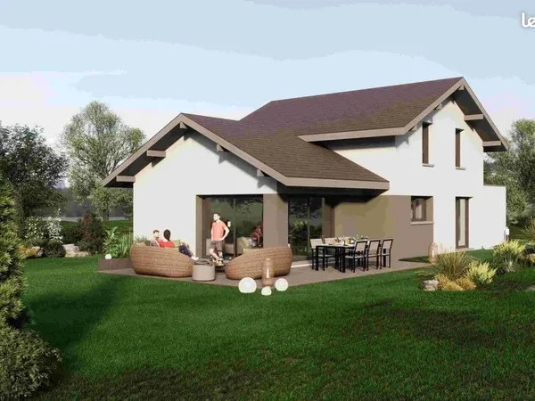 AV 260922 Projet de construction d'une maison 121 m² avec terrain à SAINT-JORIOZ (74)