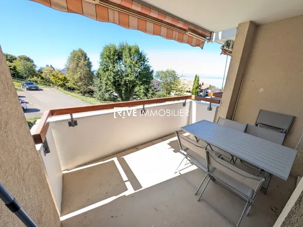 EVIAN- T2 meublé de 51.26m² à 1095eur cc