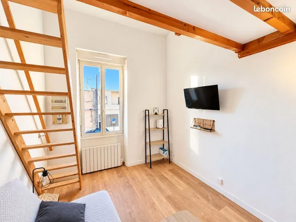 T1 bis meublé 30 m² avec mezzanine - Poitiers