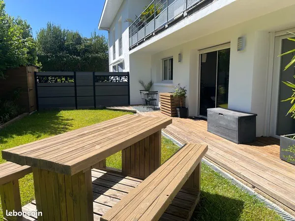 Spacieux T2 de 64m2 avec jardin