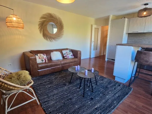 T2 meublé 48 m² - Nantes (Île de Nantes / Mangin), parking en sous-sol