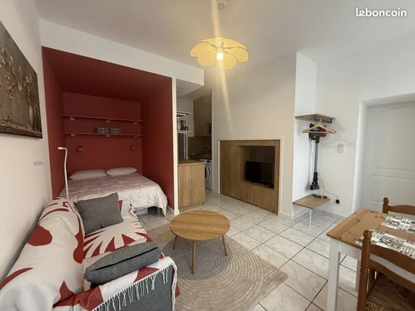 Studio 1 pièce 23 m²