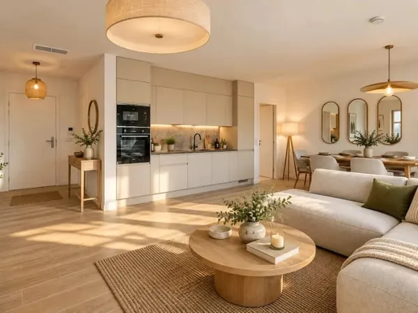 Appartement 3 pièces 61 m²