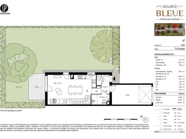 Villa 4 pièces 84 m²