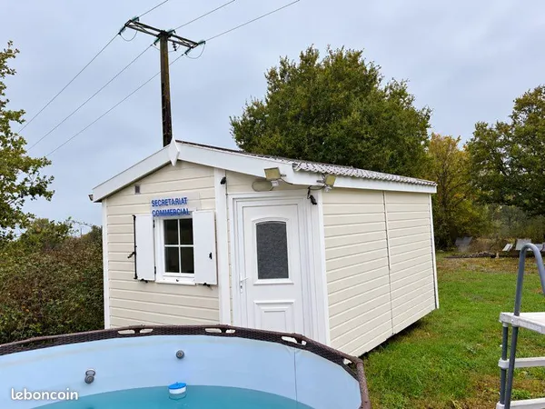 Mobil-home 4 saisons isolé et chauffé - 17,5 m²