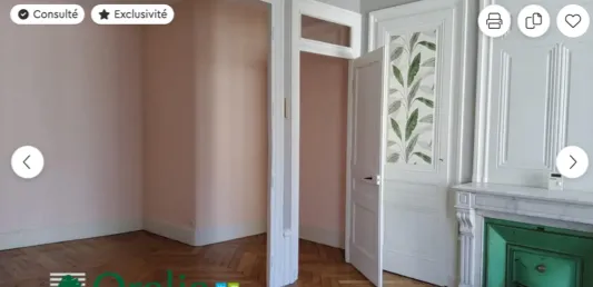 Loue appartement 78 m2 - Lyon 3ème secteur Gare de la Part-Dieu