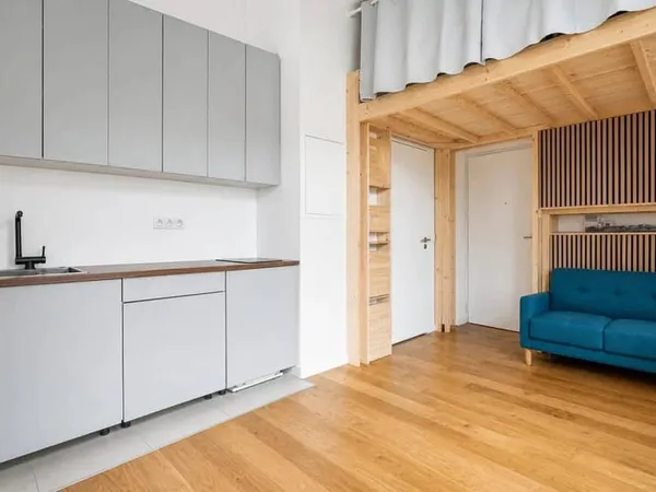 Studio 1 pièce 19 m²