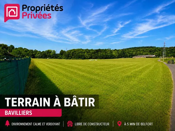 Terrain Bavilliers 582 m2