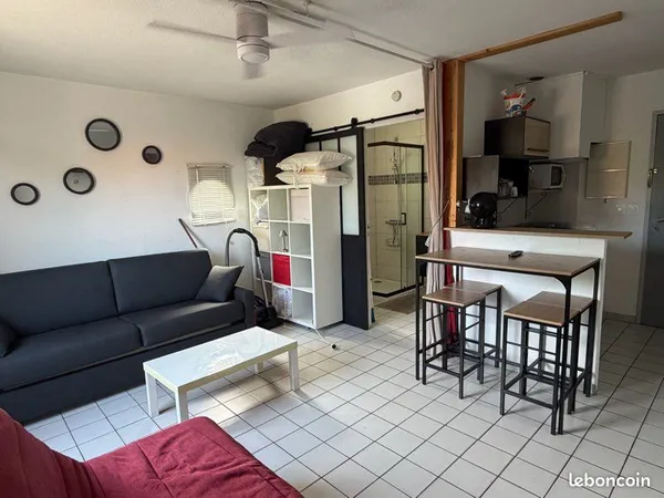 Studio 22m2 Mimizan plage 350 m plage