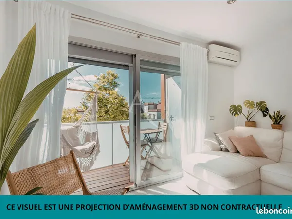 Appartement 3 pièces 58 m²
