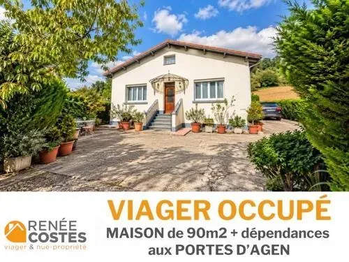 Viager 4 pièces 90 m²