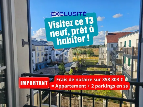 T3 NEUF Domaine de Claye à Serris