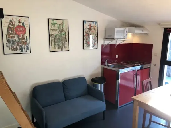 Studio 1 pièce 18 m²