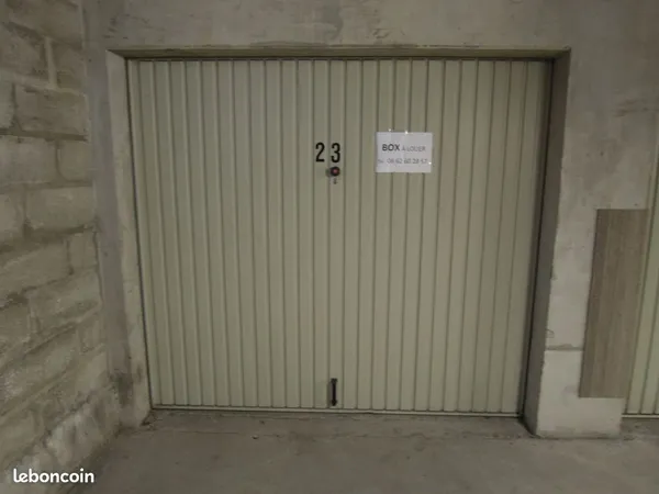 Garage BOX à louer