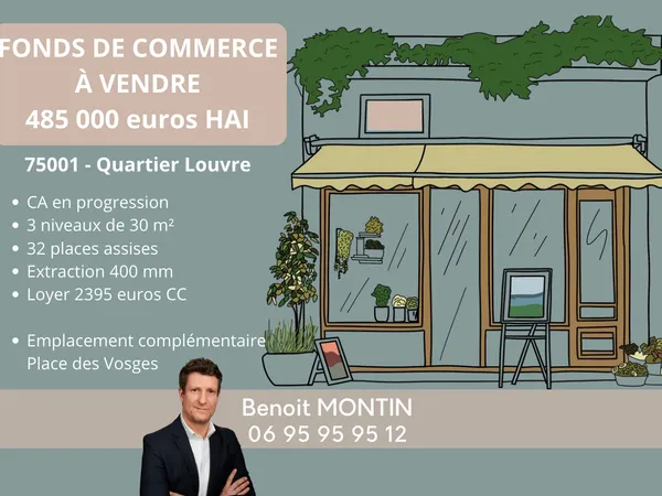 Fonds de commerce 90 m²