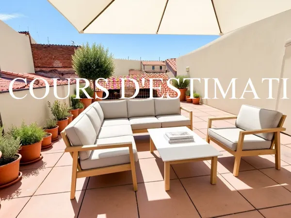 Appartement terrasse 3 pièces 85 m²