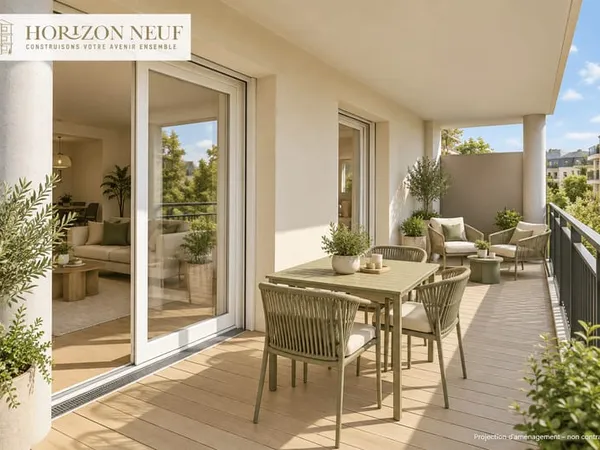 Appartement 3 pièces 54 m²