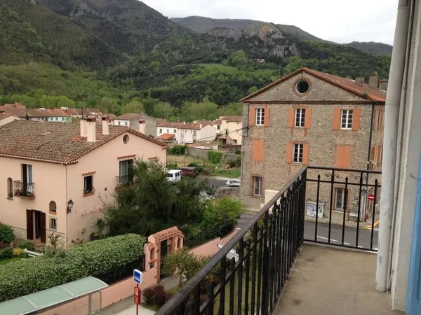 Appartement F2 - Balcon + cave - Arles sur Tech