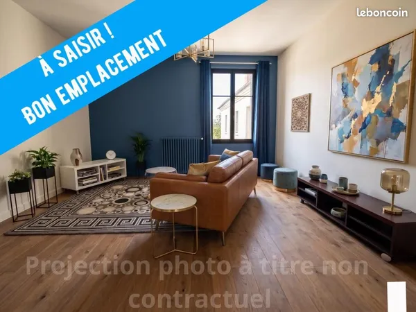 Appartement 2 pièces 39 m²