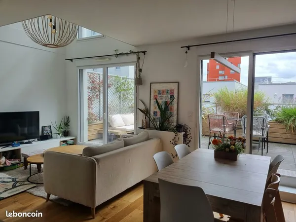 Duplex 4 pièces de 79 m² - Courrouze
