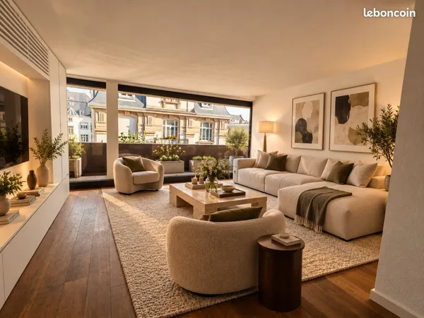 Appartement de standing quartier de l'orangerie