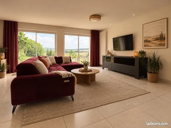 Maison récente de 155 m² avec grand terrain et vue dégagée - Nailly (89100)
