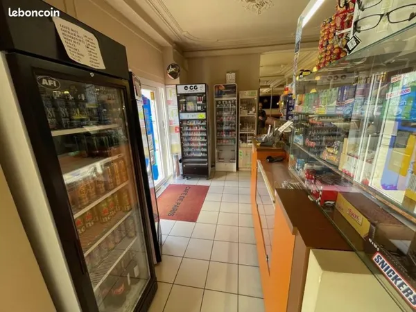 Fonds de commerce tabac, FDJ, PMU 220 m²
