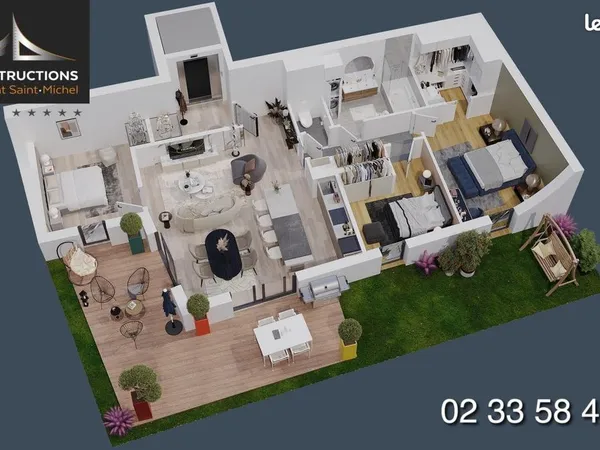 Maison 92 m² Granville