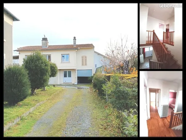 Immeuble T3+T2+ 5 garages Tarbes Figarol