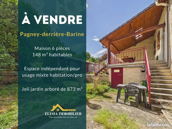 Maison de village 6 pièces 148 m²