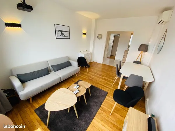 4 chambres dans colocation meublée traversante - vue sur les montagnes