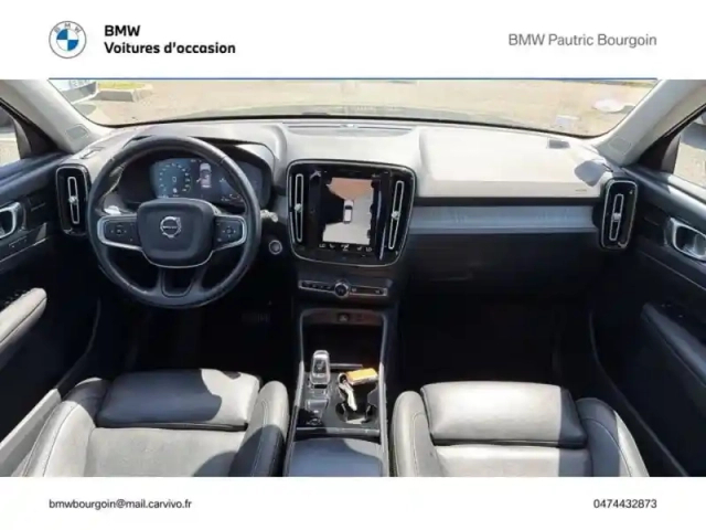 Volvo Xc40 t5 recharge 180 + 82ch inscription luxe dct 7 — photo 6