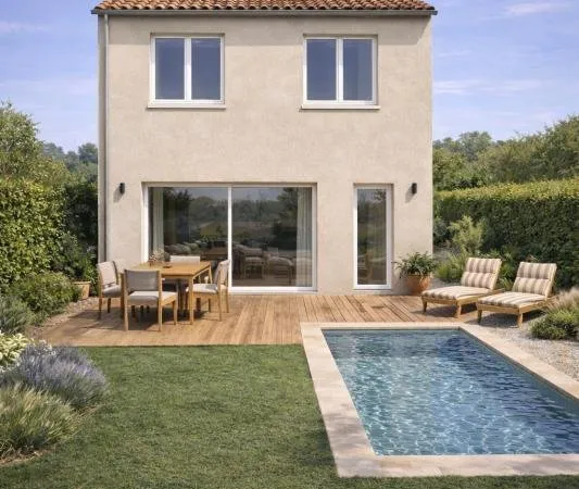 Terrain + Maison à étage à Montfaucon