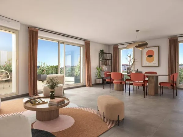 Appartement 3 pièces 59 m²