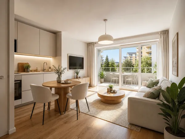 Coup de coeur : Appartement deux pièces entre ville et nature