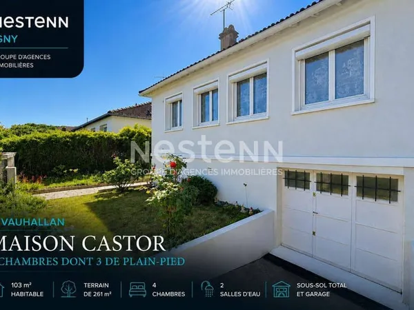 Maison de plain-pied 5 pièces 103 m²