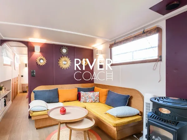 Péniche 2 pièces 25 m²