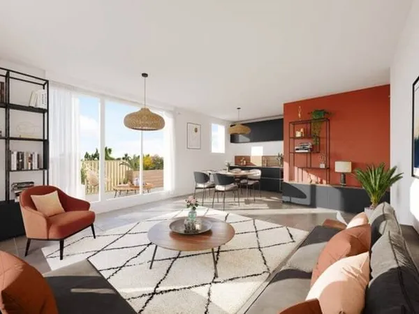 Appartement 2 pièces 44 m²